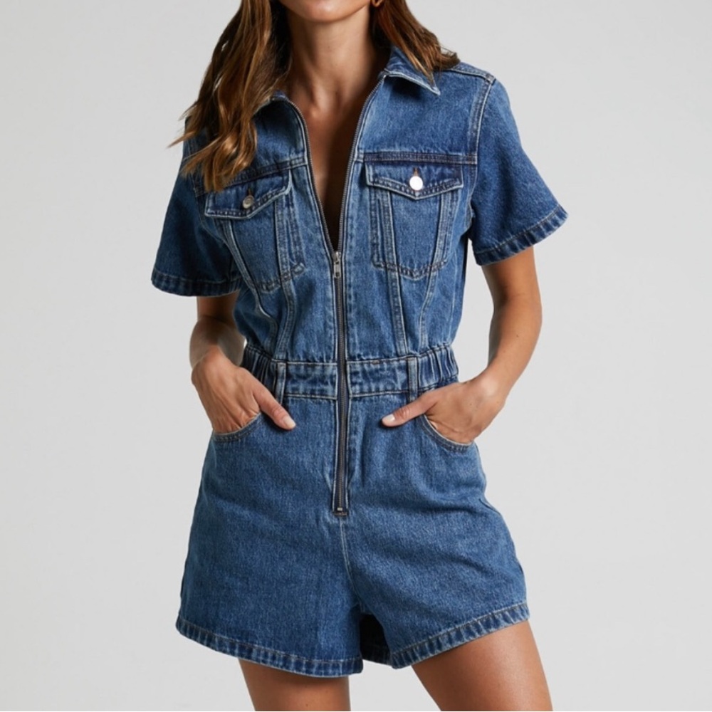 Showpo Denim Romper